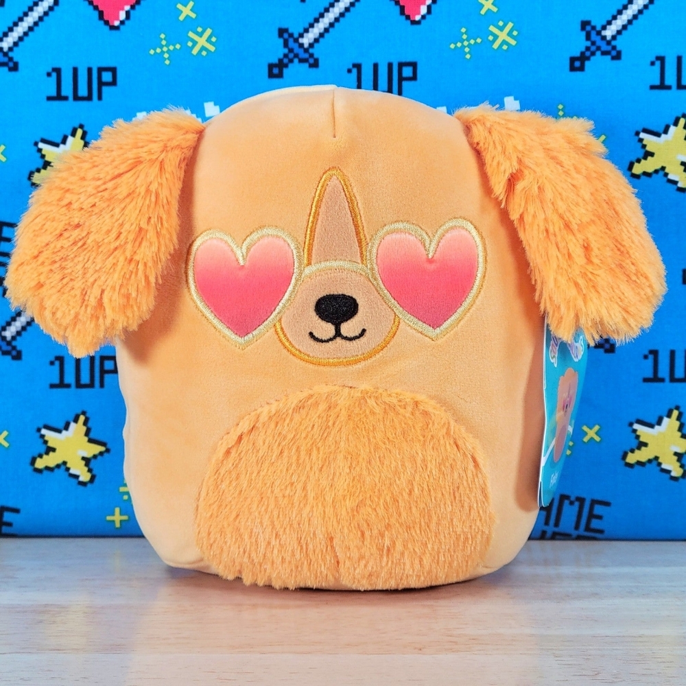 Squishmallow Finley the Golden Retriever 7" UltraSoft Stuffed Animal Toy Plush